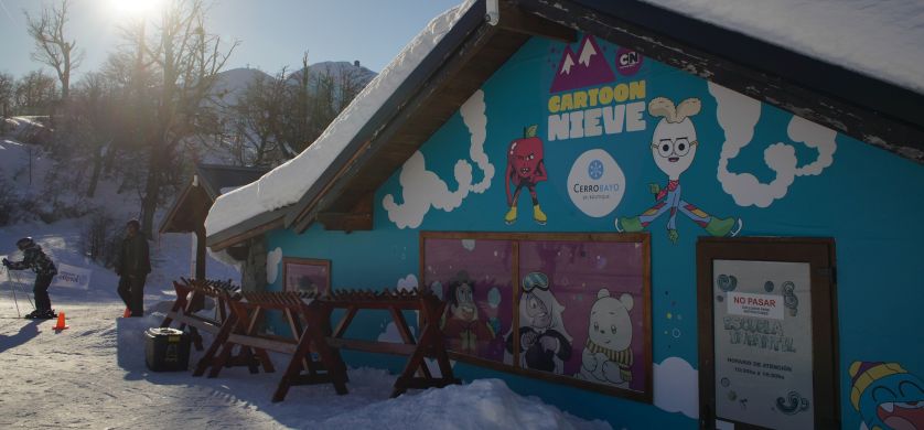 Cartoon Network estuvo en la temporada de invierno en Cerro Bayo