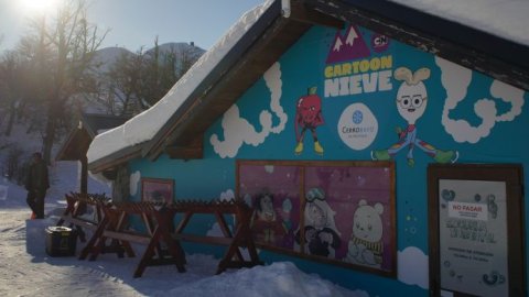 Cartoon Network estuvo en la temporada de invierno en Cerro Bayo