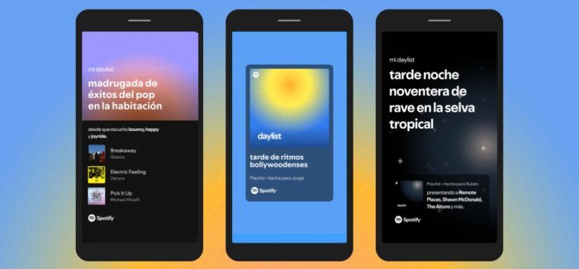 Spotify expande daylist a nivel global y en nuevos idiomas