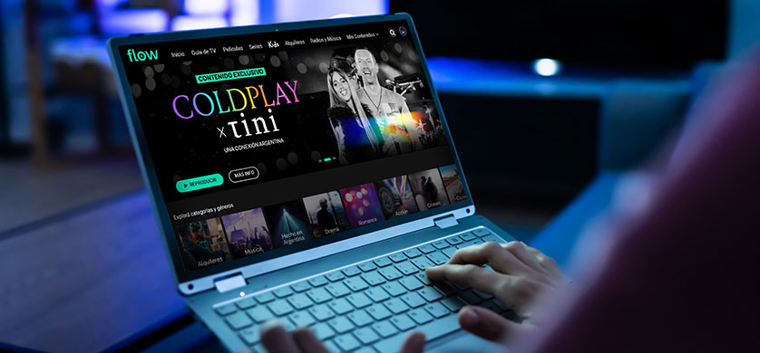 Flow presenta en vivo y exclusivo: COLDPLAY x Tini