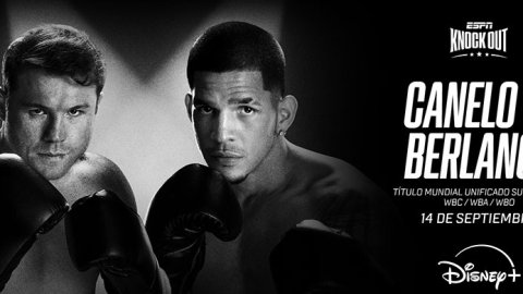 ESPN KNOCKOUT trae a DISNEY+ el gran combate Canelo-Berlanga