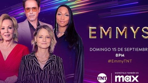 TNT Y Max transmiten en vivo la 76ª entrega de los Premios Emmy