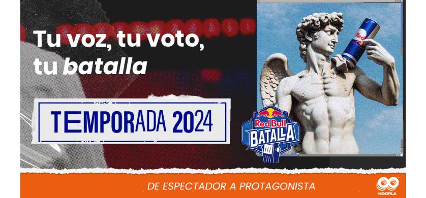 Nueva colaboración entre Hoopla y Red Bull: De espectador a protagonista