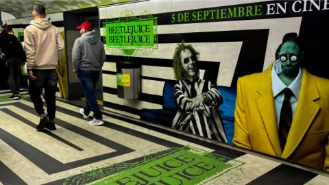 Nueva campaña de Grupo Vía para la película Beetlejuice