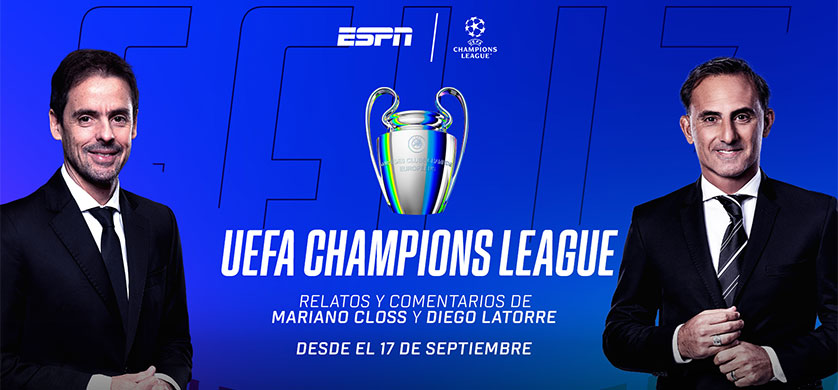 ESPN trae a DISNEY+ la UEFA Champions League con nuevo formato