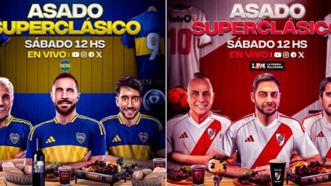 Futbol Sites prende la previa del Boca-River con el Asado Superclásico