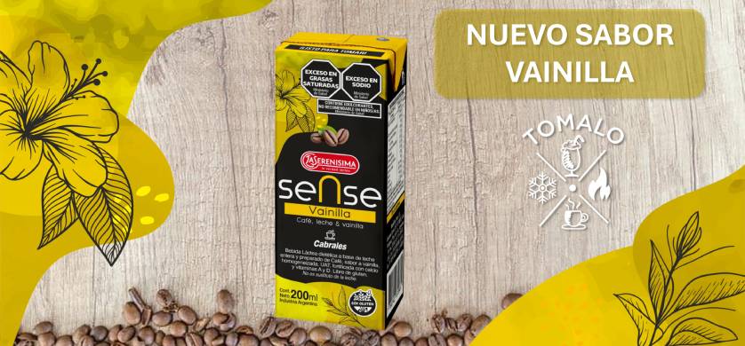 Mastellone Hnos. presenta el nuevo Sense sabor Vainilla