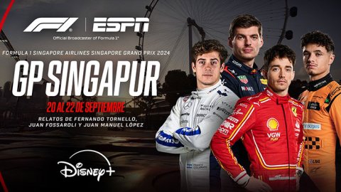 Fórmula 1 en Singapur: horario, TV y cómo ver a Franco Colapinto