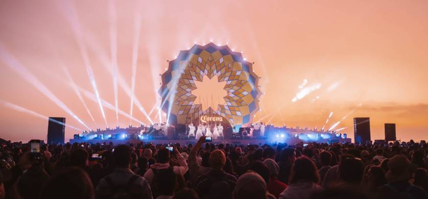 Cerveza Corona inaugura su temporada de atardeceres en Mendoza con el Sunsets World Tour Festival