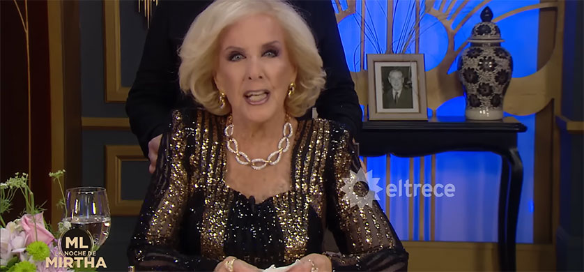 Eltrece: Quiénes serán los invitados en La Noche de Mirtha