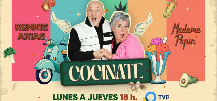 Ronnie Arias y Madame Papin llegan con “Cocinate” a la TV Pública