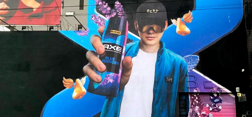 Axe junto a Latcom lanzan una campaña OOH para promocionar la colección de Bizarrap