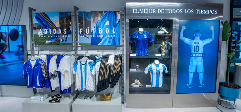 adidas abre su tienda exclusiva más importante en Argentina