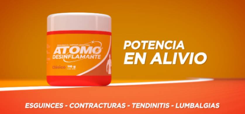 Campaña de HDFILM POSTHOUSE para Átomo Desinflamante 