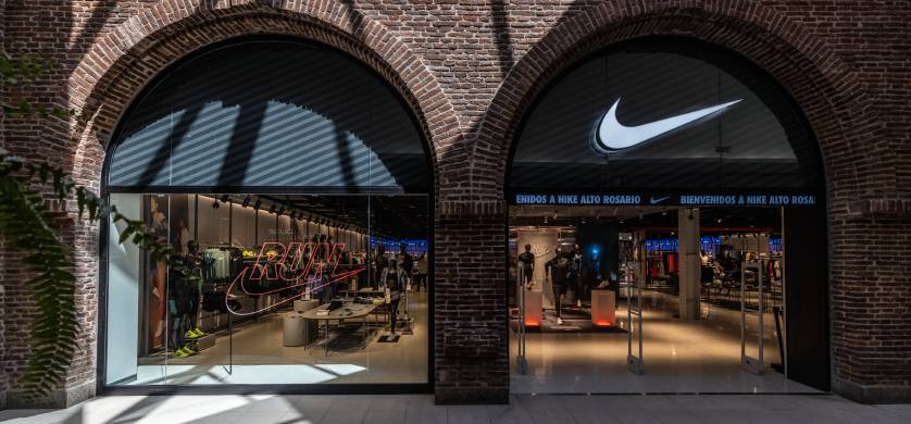 Nike se sigue expandiendo en Argentina y abre nuevo local en Alto Rosario