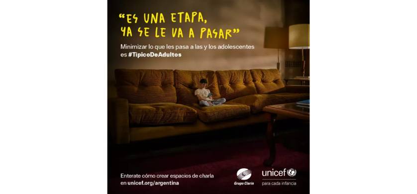 #TípicoDeAdultos, lo nuevo de Ácido y Oruga Cine para UNICEF y Grupo Clarín