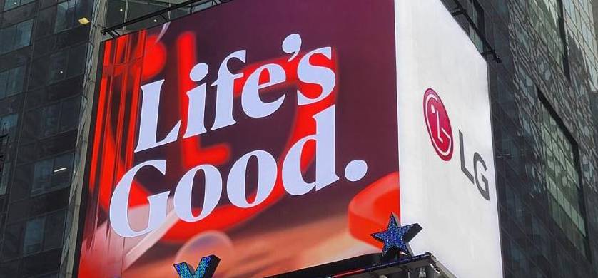 LG aumenta su valor de marca casi un 40% gracias a la reinvención de su icónico Life´s Good
