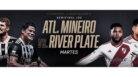 Atlético Mineiro vs River Plate, semifinal de la Conmebol Libertadores: horario, TV y cómo ver en vivo