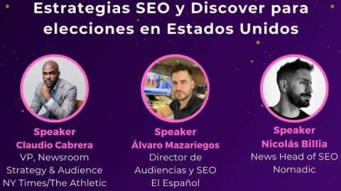 Nomadic organiza el webinar: "Estrategias SEO y Discover para elecciones en Estados Unidos"