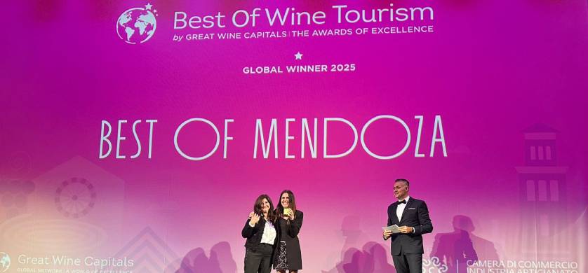 Bodega Trapiche recibió el oro mundial en Verona como experiencia más innovadora de turismo