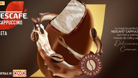México: Helados Nestlé lanzó la primera paleta helada de Cappuccino 