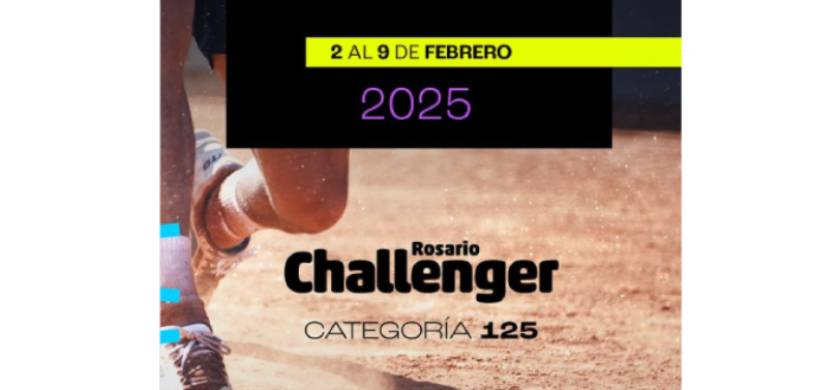 Torneos confirma la realización de un Challenger 125 en el Jockey Club de Rosario