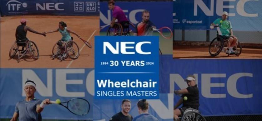 NEC patrocina la 30° edición del Wheelchair Singles Masters