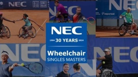 NEC patrocina la 30° edición del Wheelchair Singles Masters