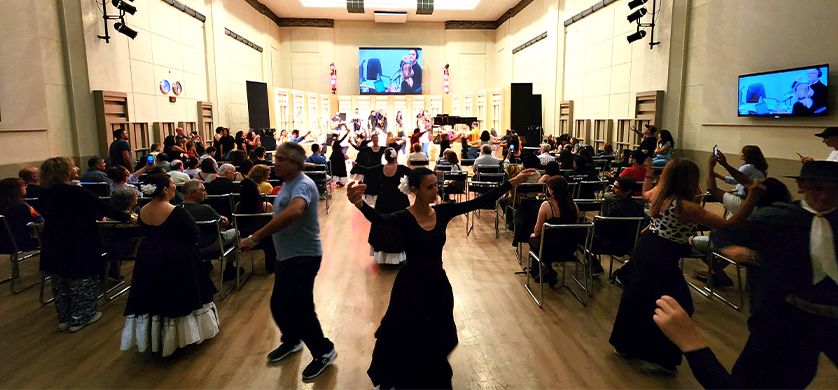 La magia en vivo de Radio Nacional se vivió en La Noche de los Museos 2024