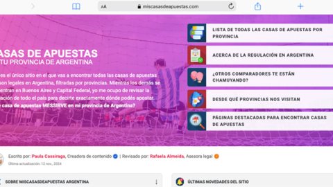 MisCasasdeApuestas Argentina renueva su portal para encontrar casas de apuestas