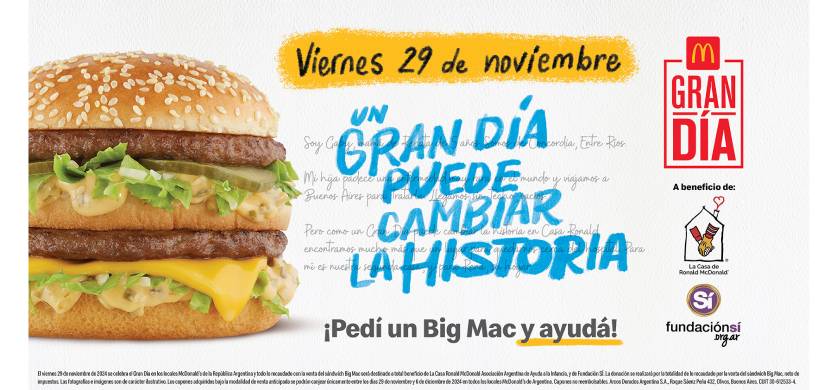 McDonald’s te invita a ayudar en su jornada "Gran día"