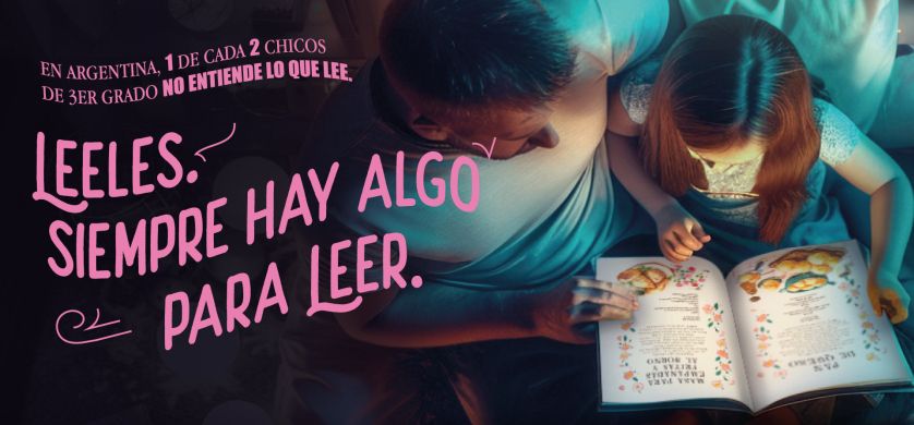 Nueva campaña de bien público: “Leeles. Siempre hay algo para leer”