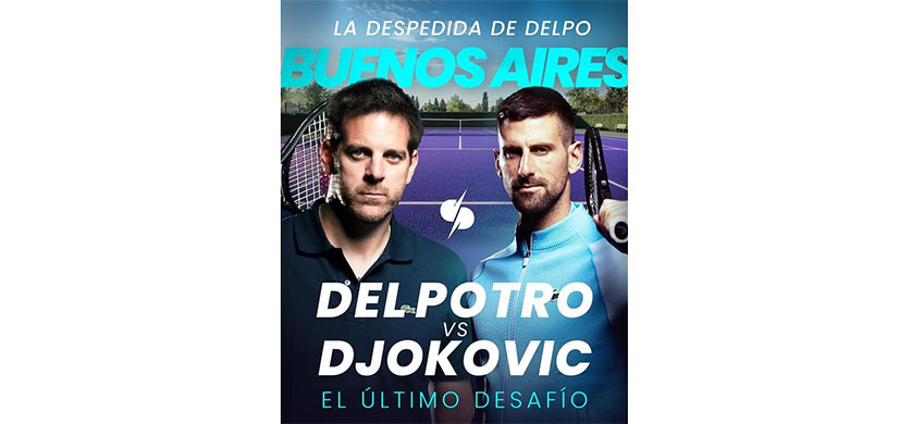 Despedida de Del Potro vs Djokovic : ¿Dónde y cómo ver? Día, hora, canal de TV y streaming online