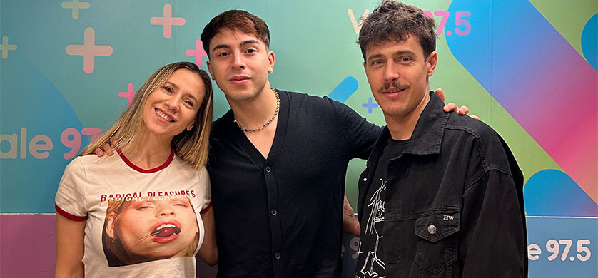 Rusherking visitó Vale 97.5