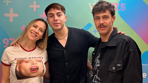 Rusherking visitó Vale 97.5