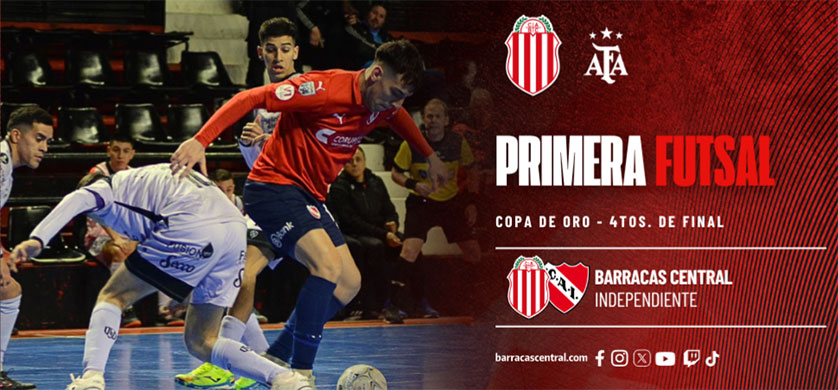 Torneo de Futsal de la AFA en vivo: Independiente vs Barracas Central