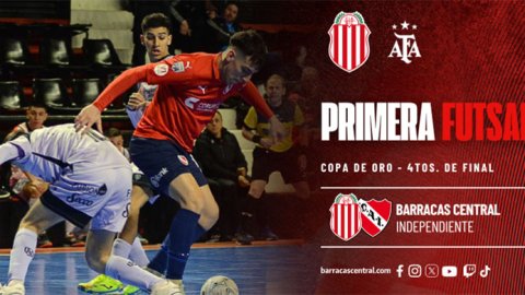 Torneo de Futsal de la AFA en vivo: Independiente vs Barracas Central