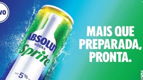 Coca-Cola y Pernod Ricard anunciaron el lanzamiento de Absolut Vodka & Sprite en Brasil