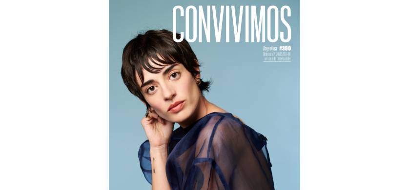 Zoe Gotusso protagoniza la tapa de Convivimos