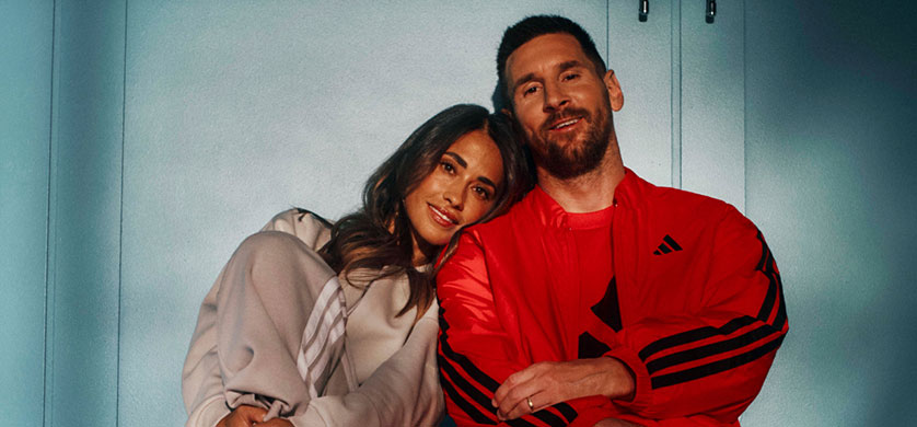 adidas junto a Lionel Messi y Antonela Roccuzzo presentan la campaña “Essentials”