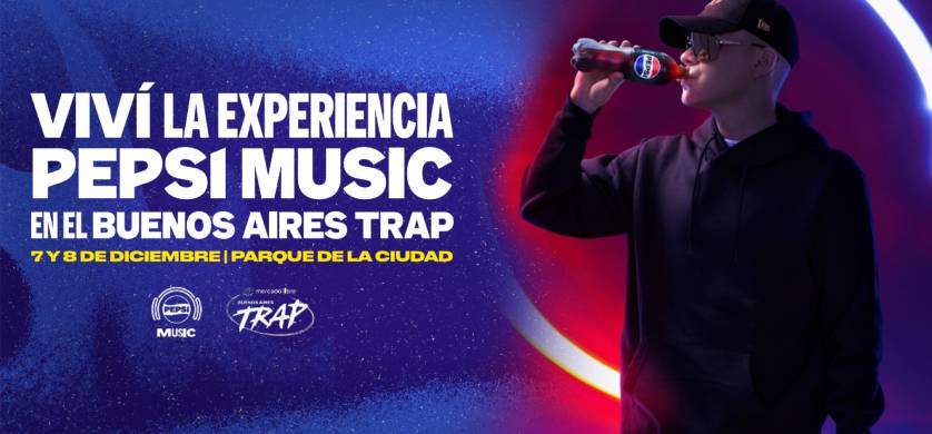 Vuelve el Pepsi Music en el Buenos Aires Trap