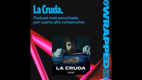 Por cuarto año consecutivo, La Cruda fue el podcast más escuchado en la Argentina
