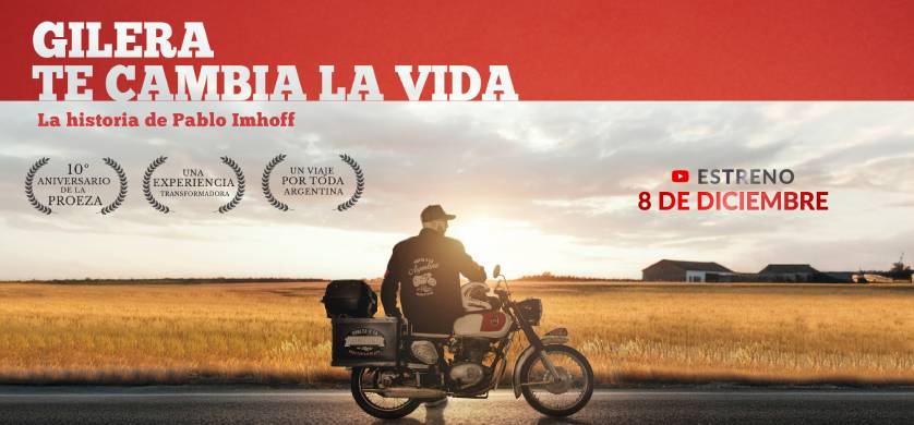 Gilera celebra 70 años en Argentina con nueva identidad y una web serie documental