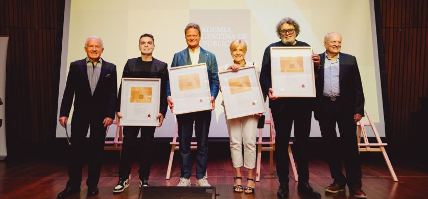 La Academia Argentina de la Publicidad distinguió a los Académicos de Honor 2024