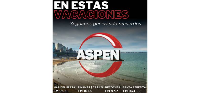 Aspen lanzará nuevas repetidoras en la Costa Atlántica argentina