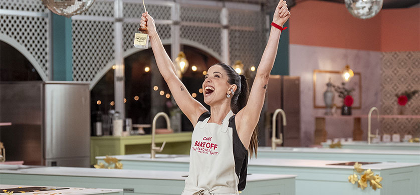 Cande Molfese es la gran pastelera de Bake Off famosos Argentina