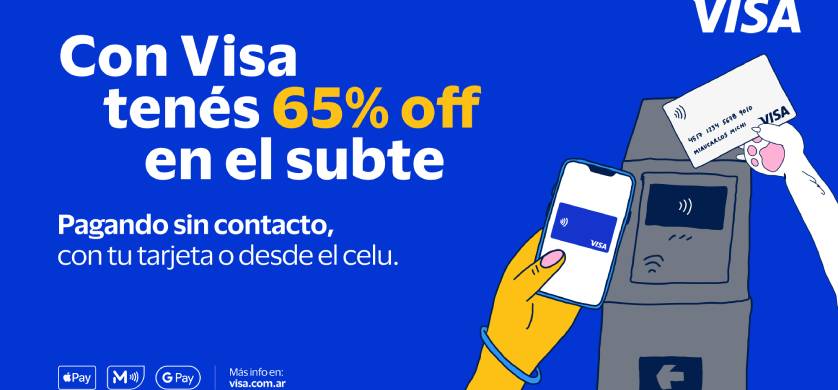 Visa, Publicis y Creactive Hub lanzan campaña para pagos NFC en el subte