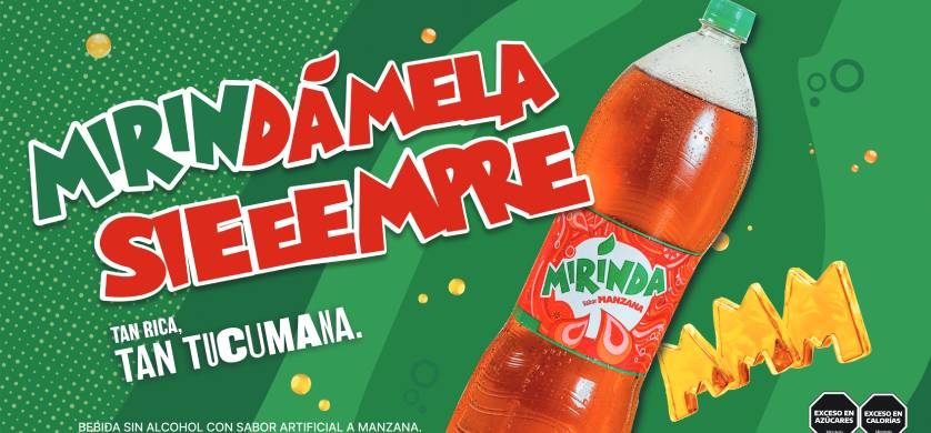 Nueva campaña de Mirinda por Fosforo Agency