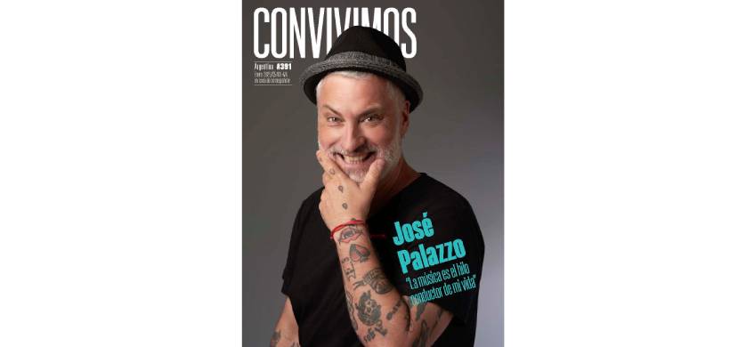 José Palazzo es la tapa de Convivimos de enero