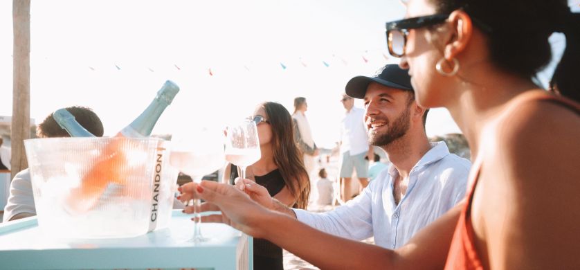 Chandon Summer Roads dio inicio a la temporada de verano con sunsets en Punta del Este